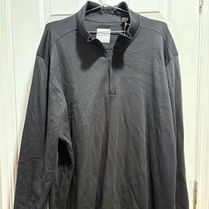 Tommy Bahama Black quarter zip Pullover